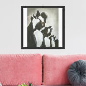 Schaduwflüsteringen Canvas Afdruk (Insitu (Woonkamer))
