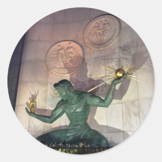 Schaduwgeest Ronde Sticker
