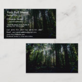 Schaduwgroeve uit het bos visitekaartje (Voorkant / Achterkant)