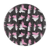 schaduwhandpatroonontwerp snijplank (Voorkant)