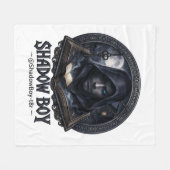 schaduwjongen fleece deken (Voorkant (Horizontaal))