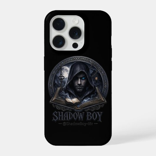 schaduwjongen iPhone hoesje (Achterkant)