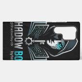 schaduwjongen samsung galaxy hoesje (Achterkant horizontaal)