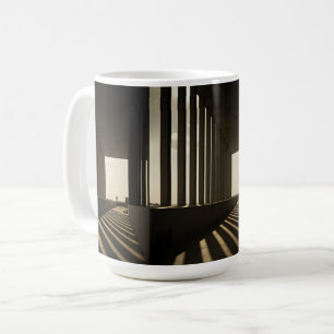 Schaduwkolommen Koffiemok