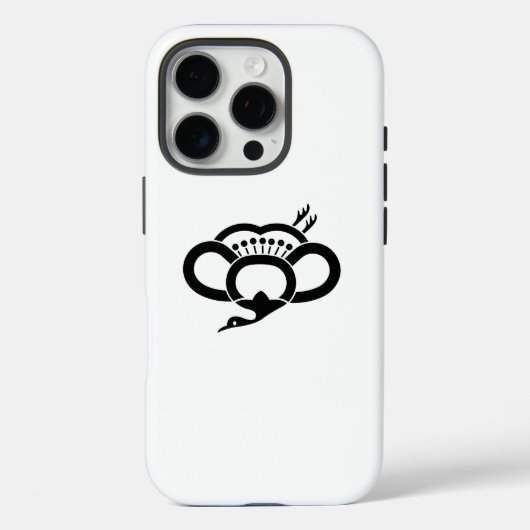 Schaduwkraanvormig hoogbloesem Case-Mate iPhone case (Achterkant)