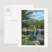 Schaduwmeer Overshot Uitzicht waterwiel Briefkaart (Voorkant / Achterkant)