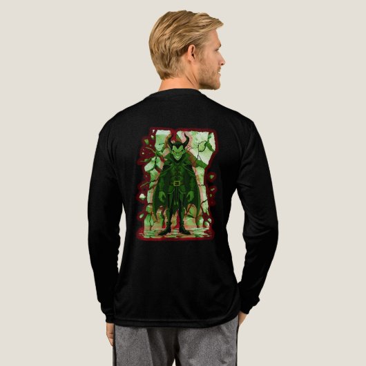 Schaduwmeester Tri-Blend Shirt (Achterkant)