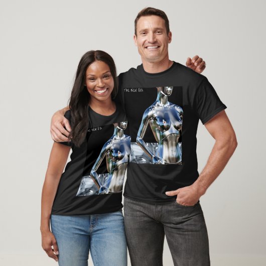 Schaduwpuls: Techno Edge T-shirt (Unisex)