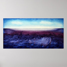 Schaduwreizen — Violet & Indigodruk Poster