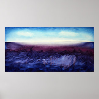 Schaduwreizen — Violet & Indigodruk Poster