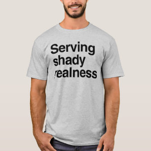 Schaduwrijke realness t-shirt