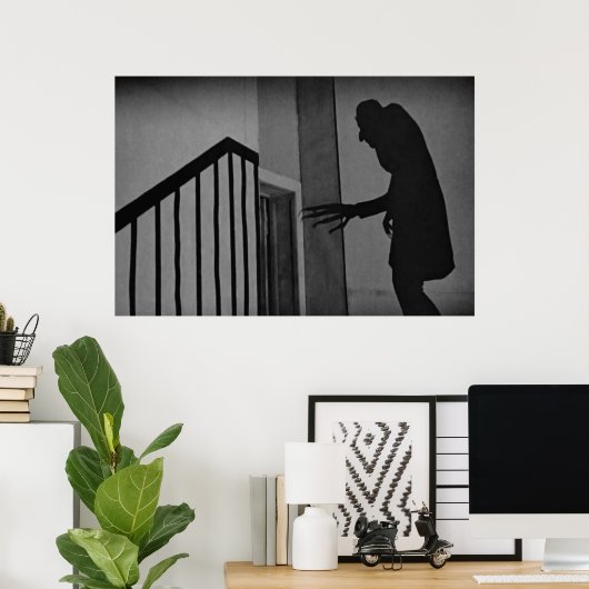 Schaduwscène Nosferatu Poster (Thuiskantoor)