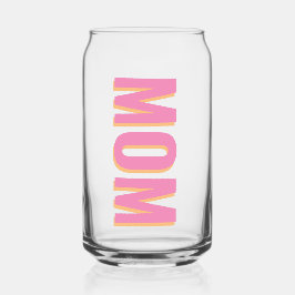 Schaduwtekst Moeder Blikvorm Glas