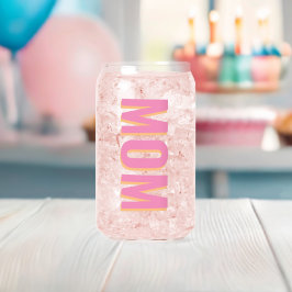 Schaduwtekst Moeder Blikvorm Glas