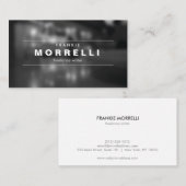  SCHADUWTYPE op Moody Photo Visitekaartje (Voorkant / Achterkant)