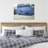 Schaduwveld bij Youlgrave Derbyshire Canvas Afdruk (Insitu (Slaapkamer))