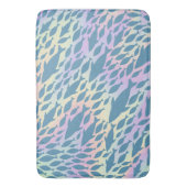 Schaduwvis haai walvis op gradiënt melkwegstelsel badmat (Voorkant Verticaal)