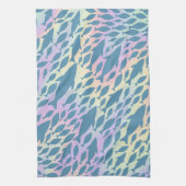 Schaduwvis Haai Walvis op gradiënt melkwegstelsel Theedoek (Verticaal)