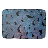 schaduwvishaai op gradiëntmelkweg badmat (Voorkant)