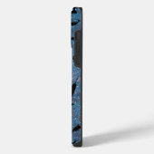 schaduwvishaai op gradiëntmelkweg iPhone hoesje (Linkerkant)