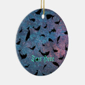 schaduwvishaai op gradiëntmelkweg keramisch ornament (Rechts)