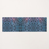 schaduwvishaai op gradiëntmelkweg yogamat (Achterkant (horizontaal))