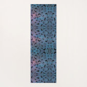 schaduwvishaai op gradiëntmelkweg yogamat (Achterkant)