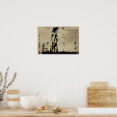 Schaduwwandeling Poster (Keuken)