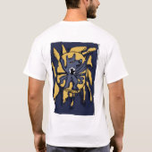schaduwwolf en zon t-shirt (Achterkant)