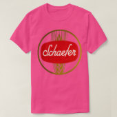  Schaefer Beer FampM Schaefer Brewing Co Ne T-shirt (Design voorkant)