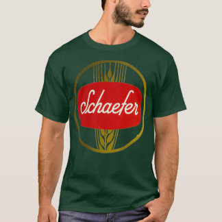 Schaefer Beer FampM Schaefer Brewing Co Ne T-shirt