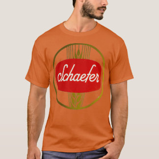 Schaefer Beer FampM Schaefer Brewing Co Ne T-shirt