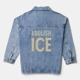 Schaf ICE Bold Protest af - immigratierechten Denim Jacket
