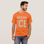 Schaf ICE Bold Protest af - immigratierechten T-shirt (Voorkant volledig)