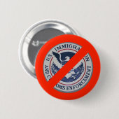 Schaf ijs af ronde button 5,7 cm (Voorkant /achterkant)