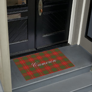Schaf Vista Clan Cameron Tartan Pset Deurmat