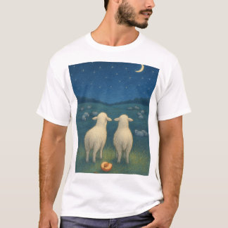 Schafe bei Nacht T-shirt