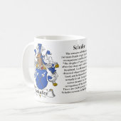 Schafer Family Coat of Arms Mok (Voorkant links)