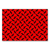 Schäferhund Tischkarten Kaart (Achterkant)