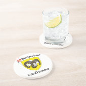 Schaffhausen Schweiz Bierdeckel Zandsteen Onderzetter (Zijkant)