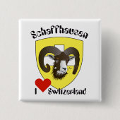 Schaffhausen Schweiz Button (Voorkant)