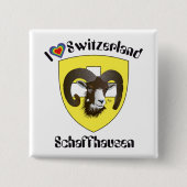 Schaffhausen Schweiz Button (Voorkant)