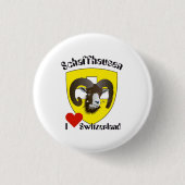 Schaffhausen Schweiz Button (Voorkant)