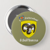 Schaffhausen Schweiz Button (Voorkant /achterkant)
