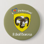 Schaffhausen Schweiz Button (Voorkant)