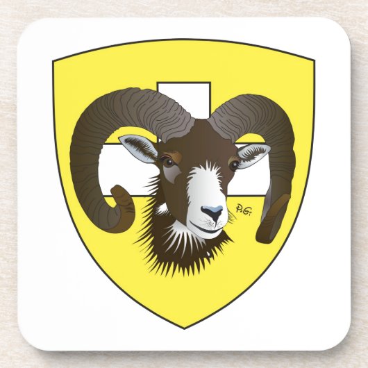 Schaffhausen Schweiz Kork-Untersetzer Drankjes Onderzetter (Voorkant)