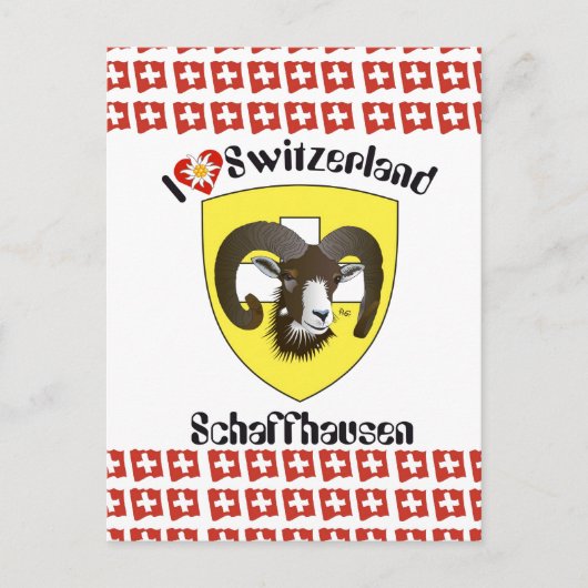 Schaffhausen Schweiz Postkarte Briefkaart (Voorkant)