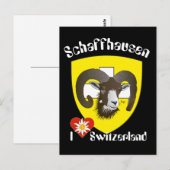 Schaffhausen Schweiz Postkarte Briefkaart (Voorkant / Achterkant)