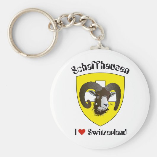 Schaffhausen Schweiz Schlüsselanhänger Sleutelhanger (Voorkant)
