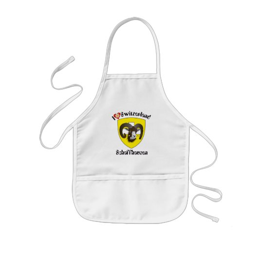 Schaffhausen Schweiz Schürze Kinder Schort (Voorkant)
